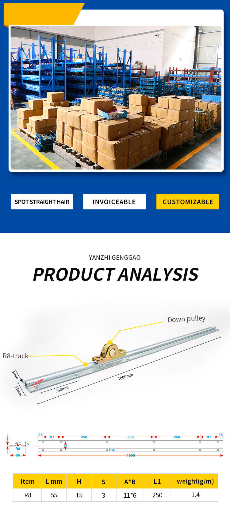 направляющая для раздвижных ворот (4)