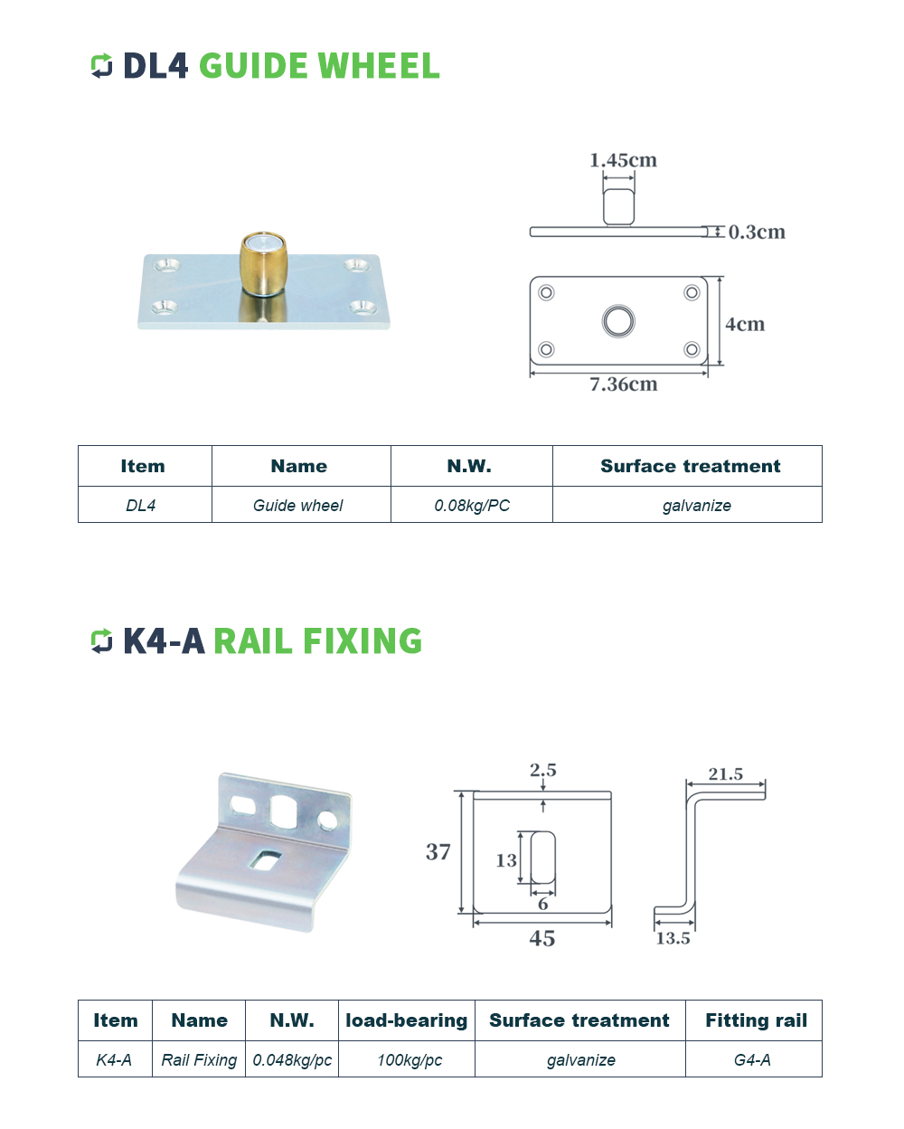 аксессуары для подвесных ворот (3)
